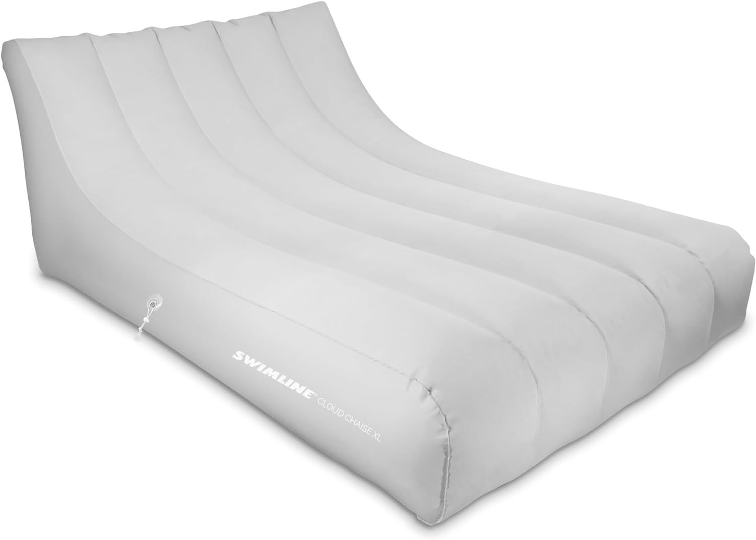 SWIMLINE Cloud Chaise XL Pool Lake Float Lounger Raft for Adults & Kids | Comfortable Fabric Foam... | Amazon (US)