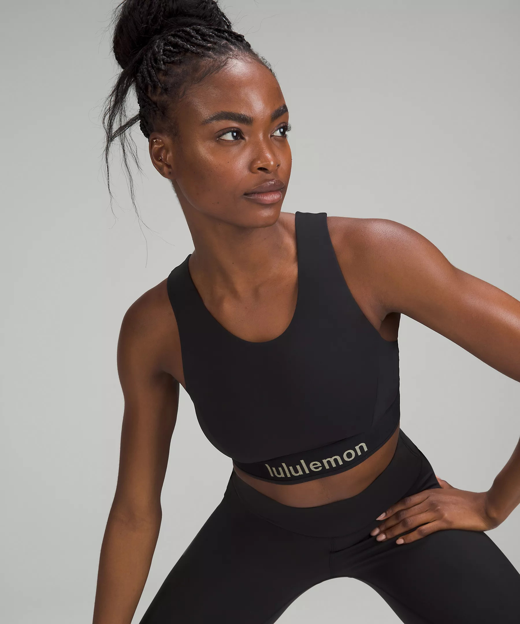 Everlux High-Neck Back-Keyhole Train Bra Medium Support, C/D Cup Online Only | Lululemon (US)
