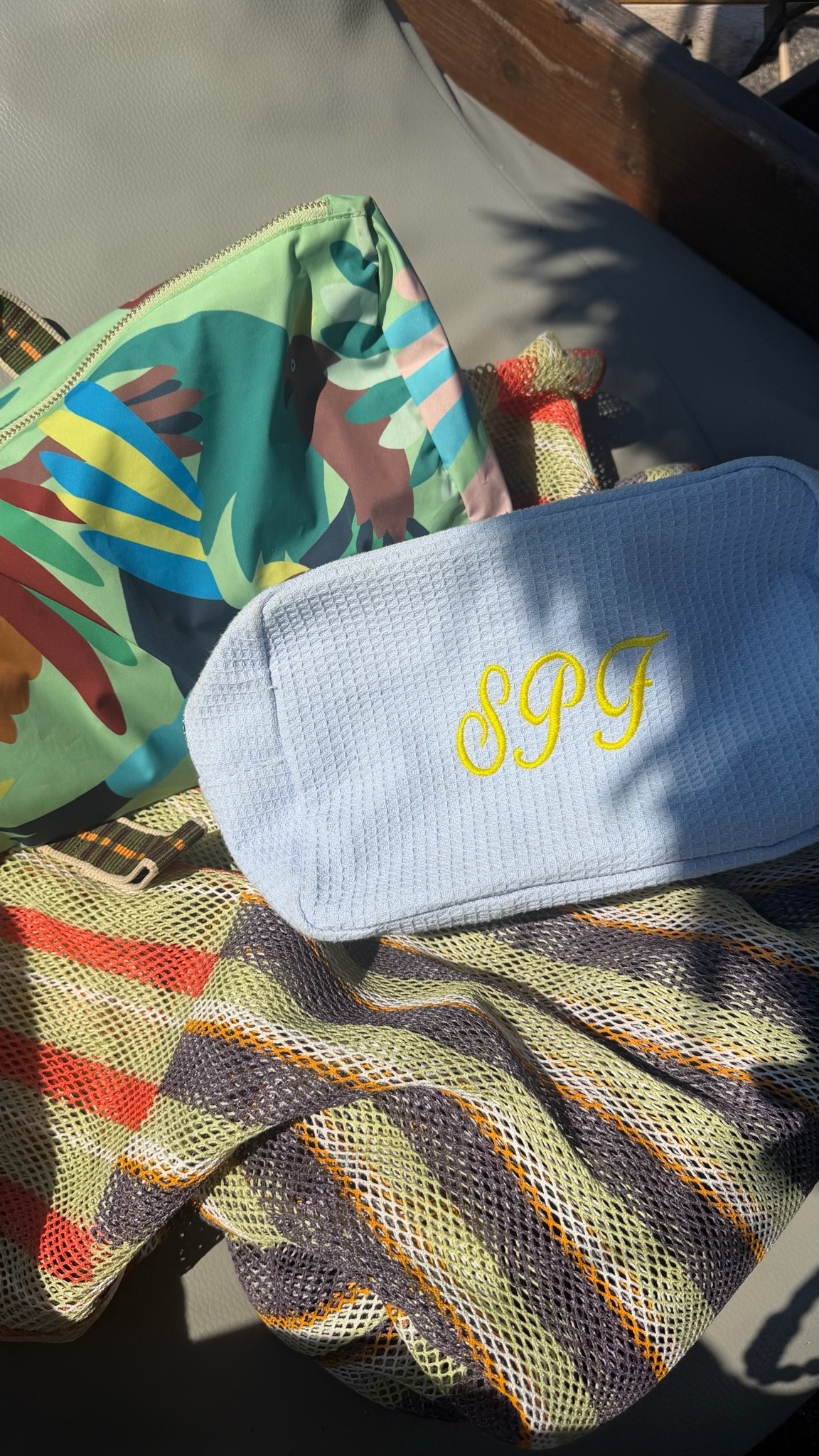 Custom waffle pouch 🧴

#LTKSwim