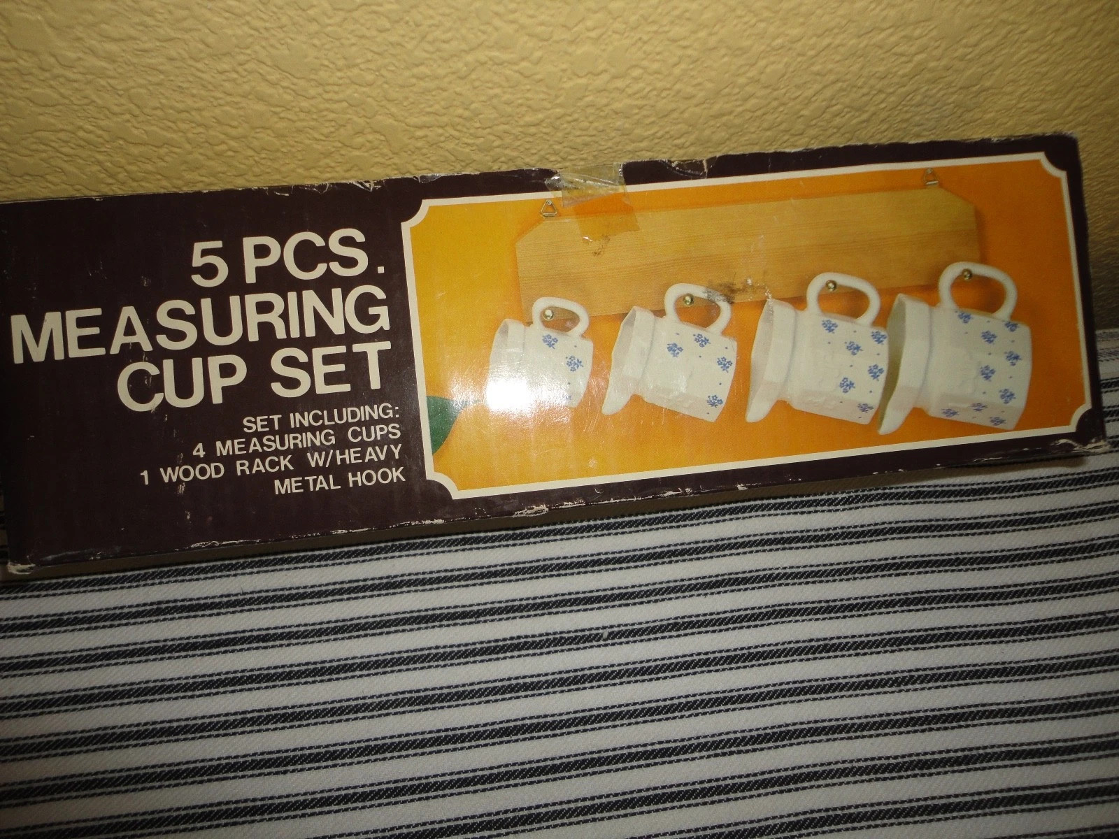 VINTAGE BLUE BELLE BY CONCEPTS FINE CERAMICS (5PC) MEASURING CUPS SET  | eBay | eBay US