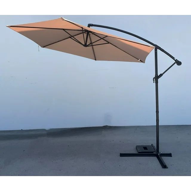 Umbrella - Rhino 10' Steel Cantilever Patio w/Crank & Base | Walmart (US)