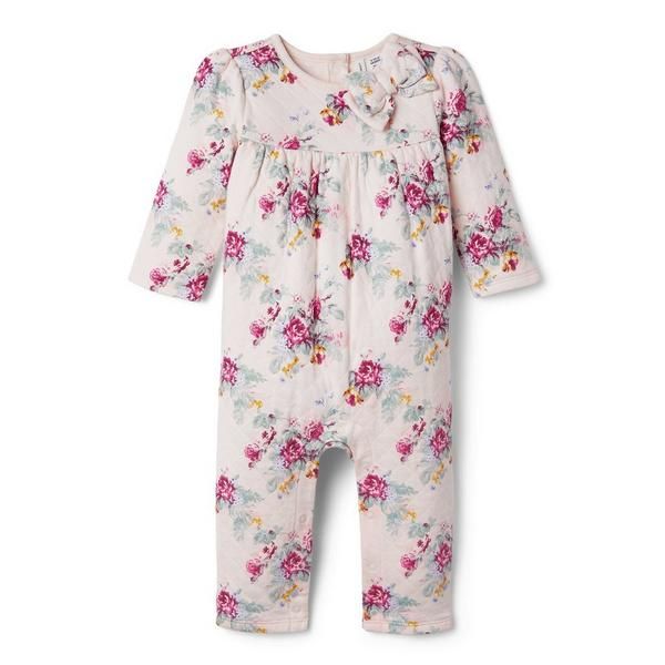 Baby Floral Quilted 1-Piece | Janie and Jack
