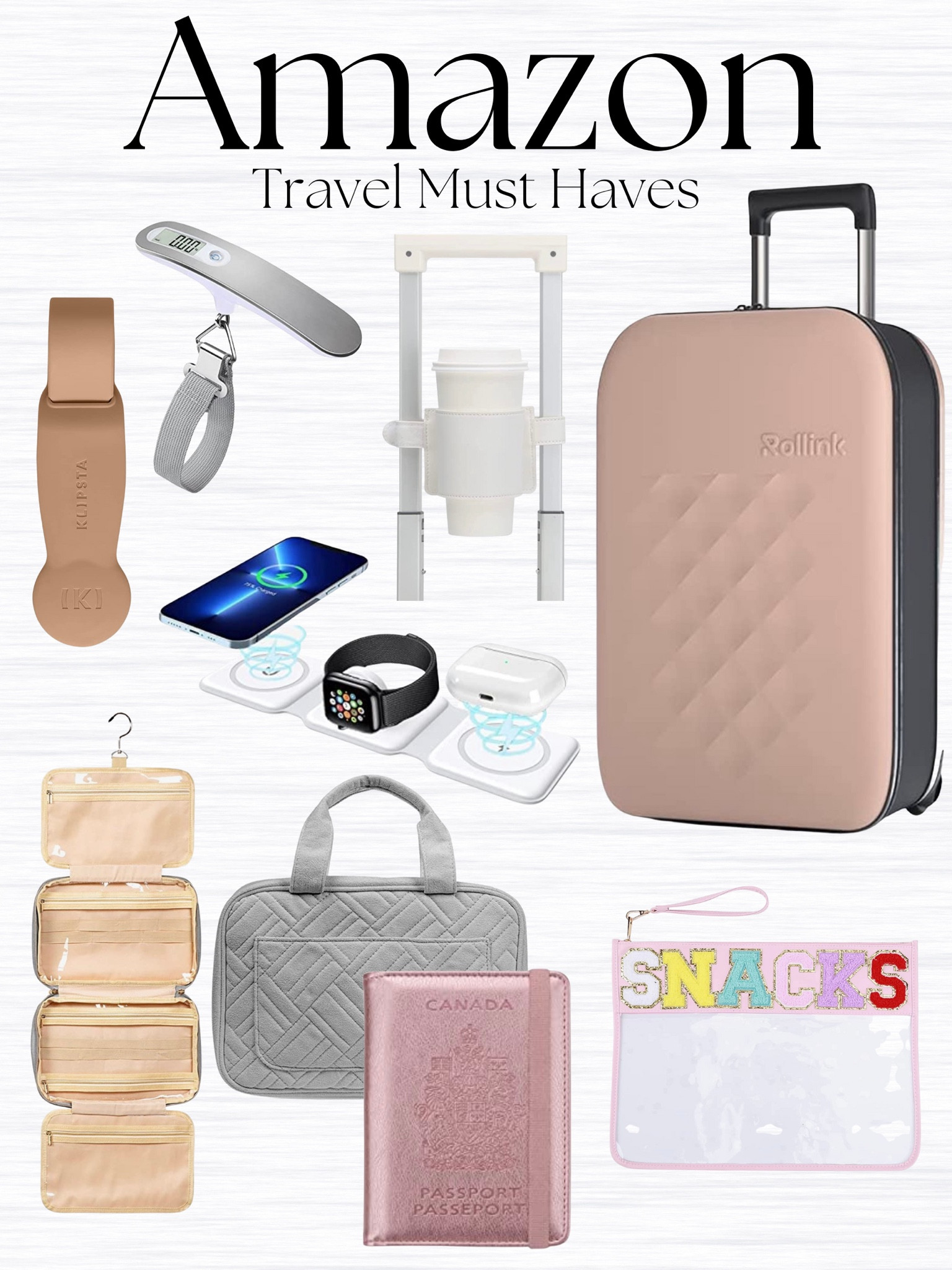 Amazon travel must haves, travel accessories, travel gadgets, airport style, luggage

#LTKSeasonal #LTKtravel #LTKstyletip