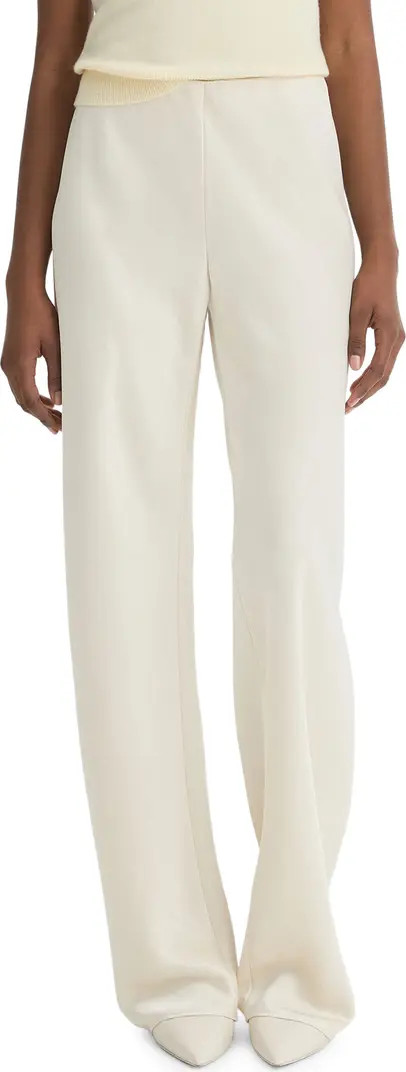 Fluid High Waist Straight Leg Pants | Nordstrom