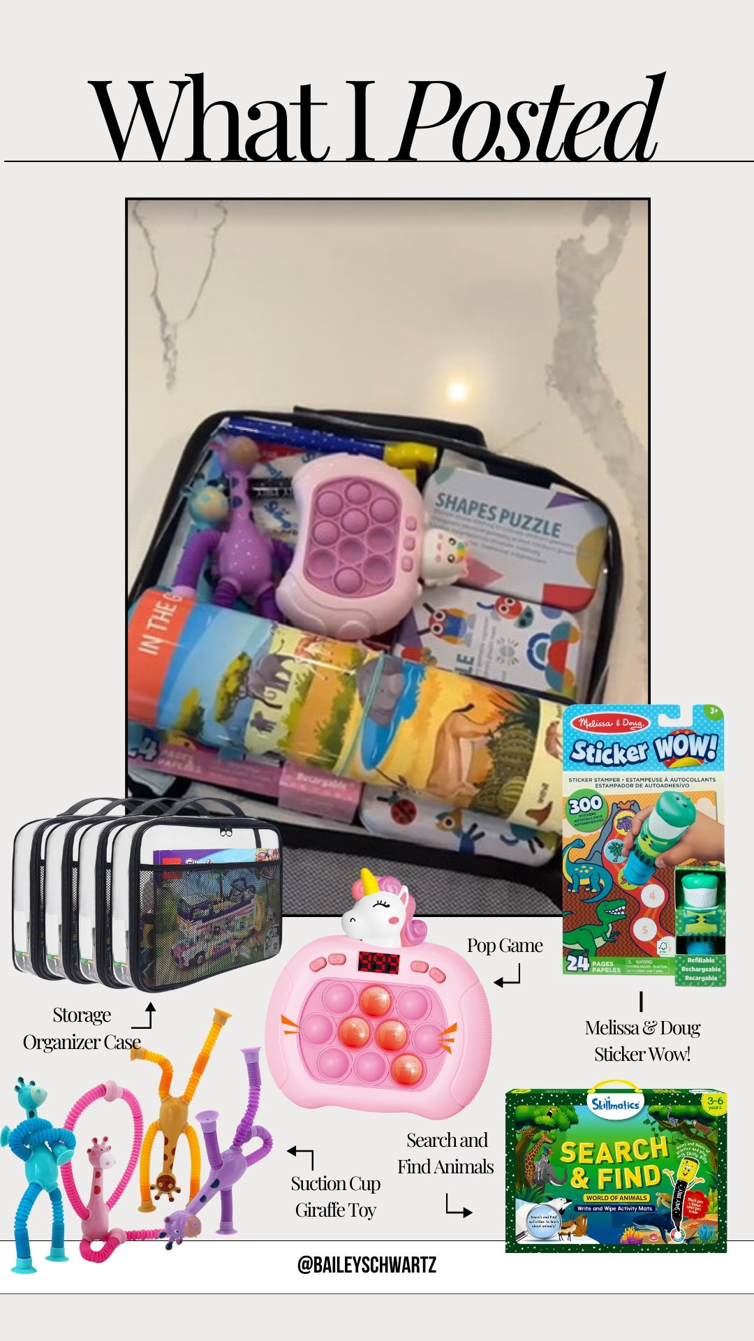 what i posted 

#LTKKids #LTKFindsUnder50 #LTKTravel