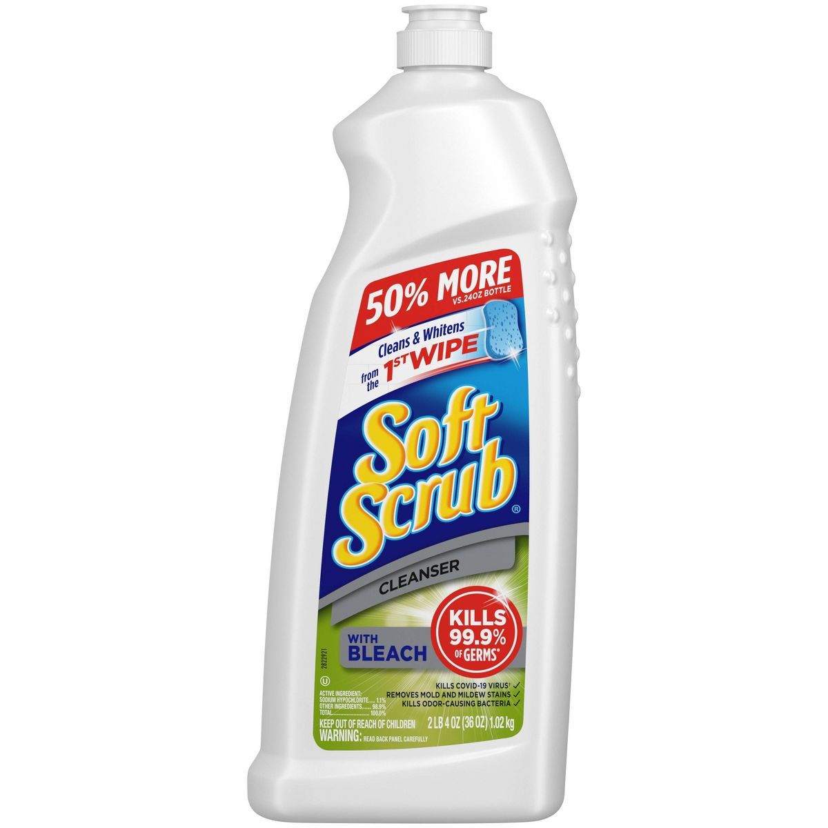 Soft Scrub Cleanser with Bleach Surface Cleaner - 36 fl oz | Target