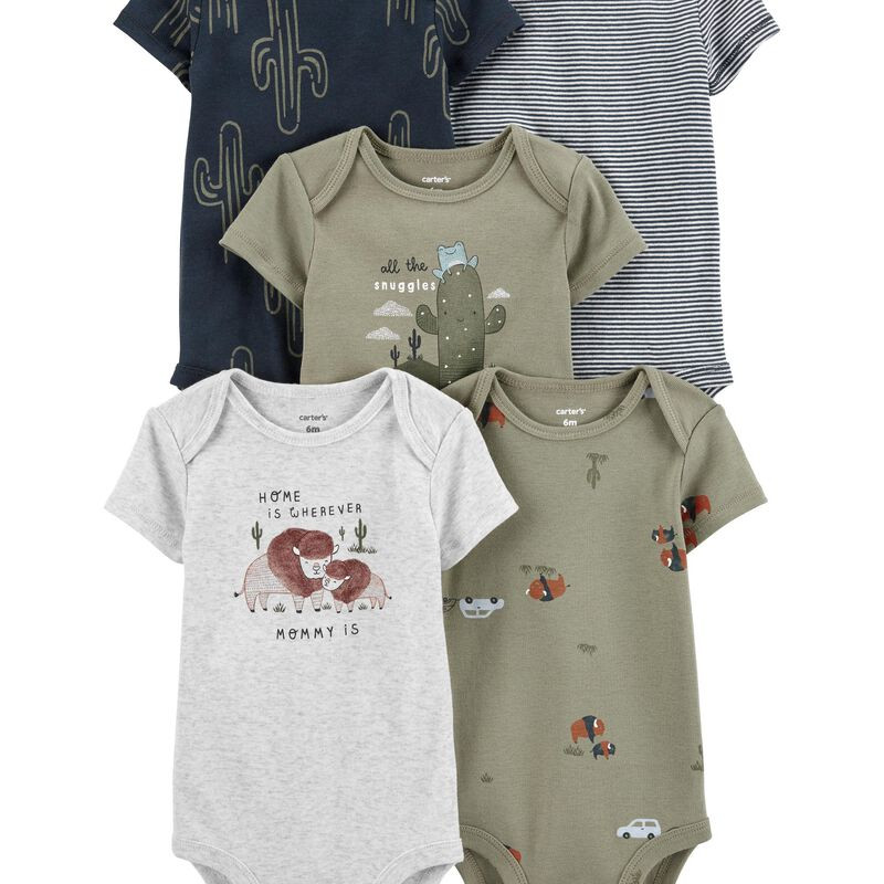 5-Pack Short-Sleeve Original Bodysuits | Carter's