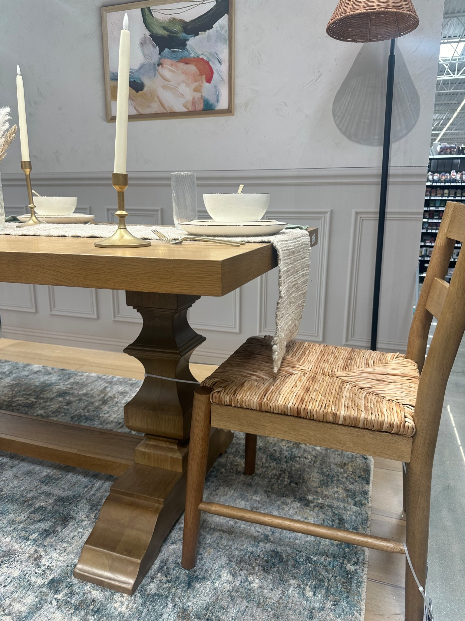 Walmart trestle dining table and woven chairs 

My Texas House ding table 
Dining room 
Kitchen 
Table 
Trestle table 
Woven chairs 
Dining room chairs 
Dining table 
Walmart home 
Pottery barn 
McGee and co
Magnolia 
Target 
Better homes and gardens 
Bhg 
Furniture 
Credenza 
Cabinet 
Summer 
Home decor
Woven lamp 
Cottage 
Beach house 
Dining room rug 
Dining room decor 


#LTKSeasonal #LTKSaleAlert #LTKHome