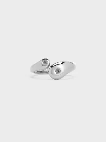 Eimear Sculptural Ring
    
         - Silver | Charles & Keith CA