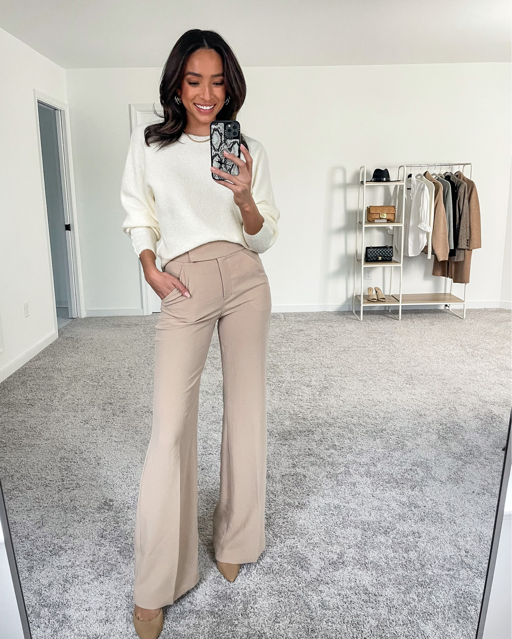 Work outfit on sale 50% OFF! 0 long trousers, XS sweater 






Workwear
Business casual
Trousers
Office outfit 

#LTKworkwear #LTKsalealert #LTKstyletip