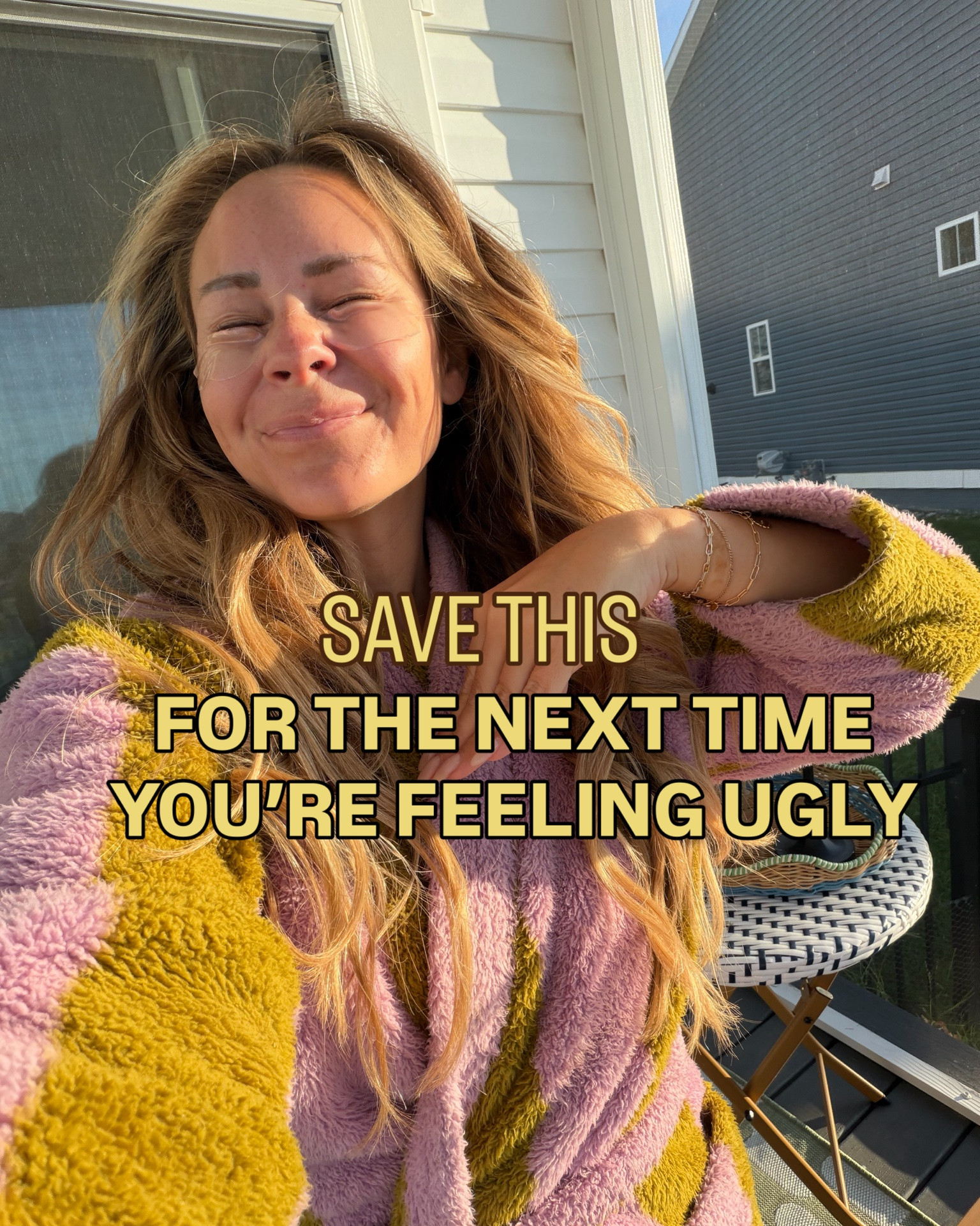 Save this for a day you don't feel like yourself.
💬 Comment UGLY and I'll send you all eight
These are the ones that have been going around my group chat for weeks, so I'm just putting them in one place. Nothing here is a routine. It's eight things that work.
The gradual tan because there's no mistake to undo. The ZO pads because they're the only thing that's touched my texture — yes, they're $63, and yes, they're the one splurge on this list. The Beauty of Joseon eye patches for fifteen minutes before I have to look like a person. FROMLABS because I did hair for thirteen years and I know what protein repair is supposed to feel like, and these are $10.
The Salt & Stone body wash in the outdoor shower is not a skincare product. It's a mood. Don't argue with me.
Everything's in my LTK 🦞
Which one are you grabbing first?
#amazonfinds #skincare #almost40