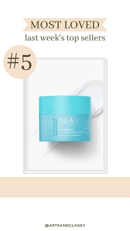 This hydrating day and night cream is one of this week’s most loved finds! I love Tula skincare and this moisturizer is amazing 

#LTKBeauty #LTKFindsUnder100