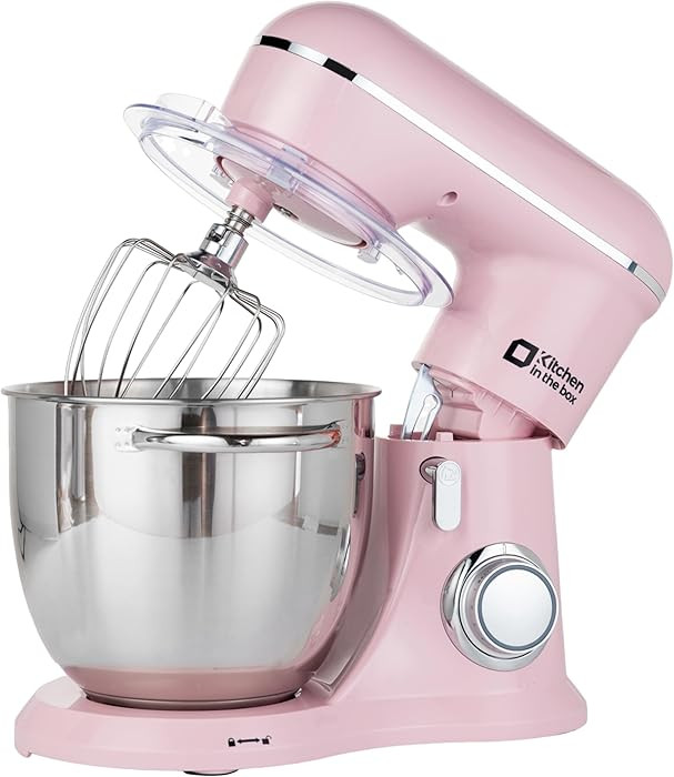 Kitchen in the box Stand Mixer, 6.5QT Electric Food Mixer, 10 Speeds 3-IN-1 Kitchen Mixer for Dai... | Amazon (US)