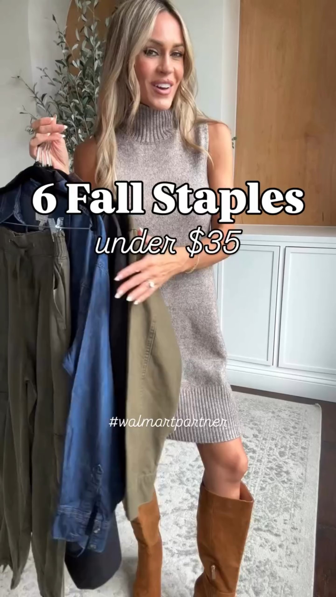 

6 Fall staples from @Walmart under $35! #walmartfashion

The cuffed denim are so cute and come in 3 length options, they look great with flats or heels! The barn jacket comes in multiple colors and its so on trend for fall. A trench coat is an absolute staple for fall - love the length on this and it comes in 3 colors

#falloutfitinsp #casualoutfit #fallhaul

#LTKSaleAlert #LTKOver40 #LTKFindsUnder50