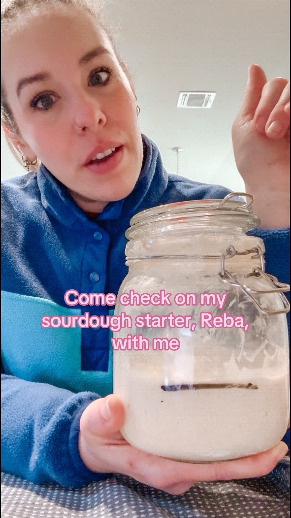 Going on a sourdough starter making journey? Join me and make a sourdough starter from scratch! You just need the items linked and a few ingredients from the store:

Mix 1 cup bread flour with 1/2 cup room temperature filtered or spring water. Mix it in a jar using a wooden spoon until it is the consistency of thick cake or muffin batter. Mark on your jar what level the starter is at and put your starter in a warm spot on your counter or pantry with a loose lid. 🥰  

#LTKWatchNow #LTKHome #LTKFamily