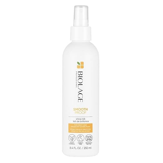 Biolage Styling Smooth Shine Milk | Lightweight Mist That Smooths Hair & Controls Frizz | For All... | Amazon (US)