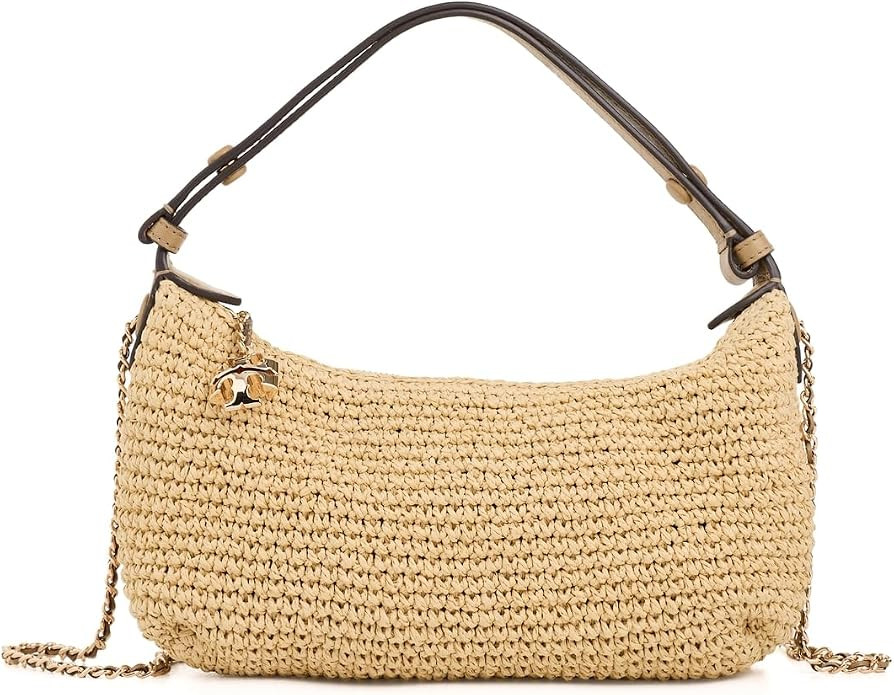 Tory Burch Women's Fleming Crochet Pochette | Amazon (US)