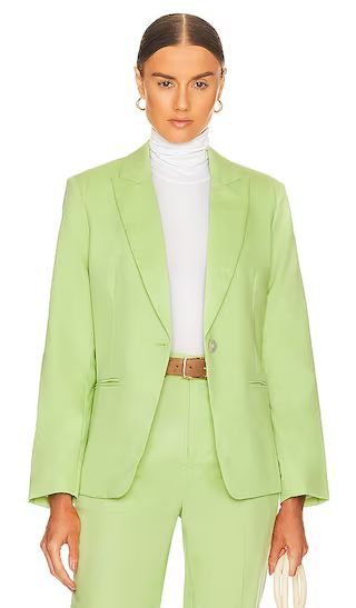 Aero Blazer in Lime Green | Revolve Clothing (Global)
