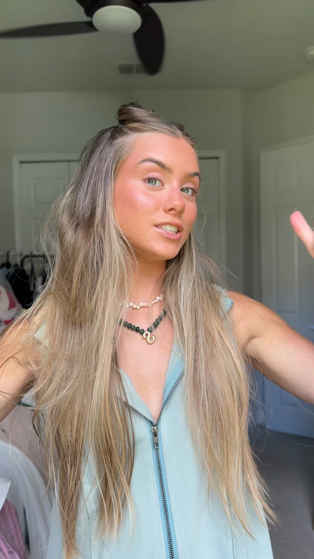 HAIR CARE PRODUCTS UNDER $10! My code: SLOANE 25% off $50+ for new customers. @iherb California Gold Nutrition, Strengthening Hair & Scalp Oil, Biotin, Rosemary Mint & California Gold Nutrition, Strengthening Hair Masque, Biotin, Rosemary Mint. 💆‍♀️everything from my daily supplements and vitamins to bodycare and skincare and more. iHerb carries 50,000+ products from global and domestic brands and I can finally get all my monthly restocks in one place (thank goodness). Benefits of iHerb: unbeatable selection, authentic products, free shipping, incredible value, genuine reviews, 24/7 customer service, and everything comes from iHerb fulfillment centers. #iHerb #ad #iherbinfluencer 

California Gold Nutrition, Beauty, Strengthening Hair Masque is a luxurious treatment crafted to nourish and hydrate all hair types. Infused with a rich blend of ingredients like biotin, rosemary, sesame oil, honey, and coconut oil, this masque provides deep moisture and enhances the overall look of hair, leaving it refreshed and revitalized. Enjoy the refreshing scent of our signature rosemary and mint blend with every use.

California Gold Nutrition, Beauty, Strengthening Hair & Scalp Oil is a lightweight, silky formula designed to nourish and hydrate your hair and scalp. Infused with a blend of nutrient-rich oils, it enhances the look of your hair's overall appearance, while leaving it soft, silky, and radiant. Enjoy the fresh scent of rosemary and mint with a splash of tea tree to liven up your hair and scalp, leaving it feeling refreshed.

#LTKselfcare #LTKBeauty #LTKgrwm