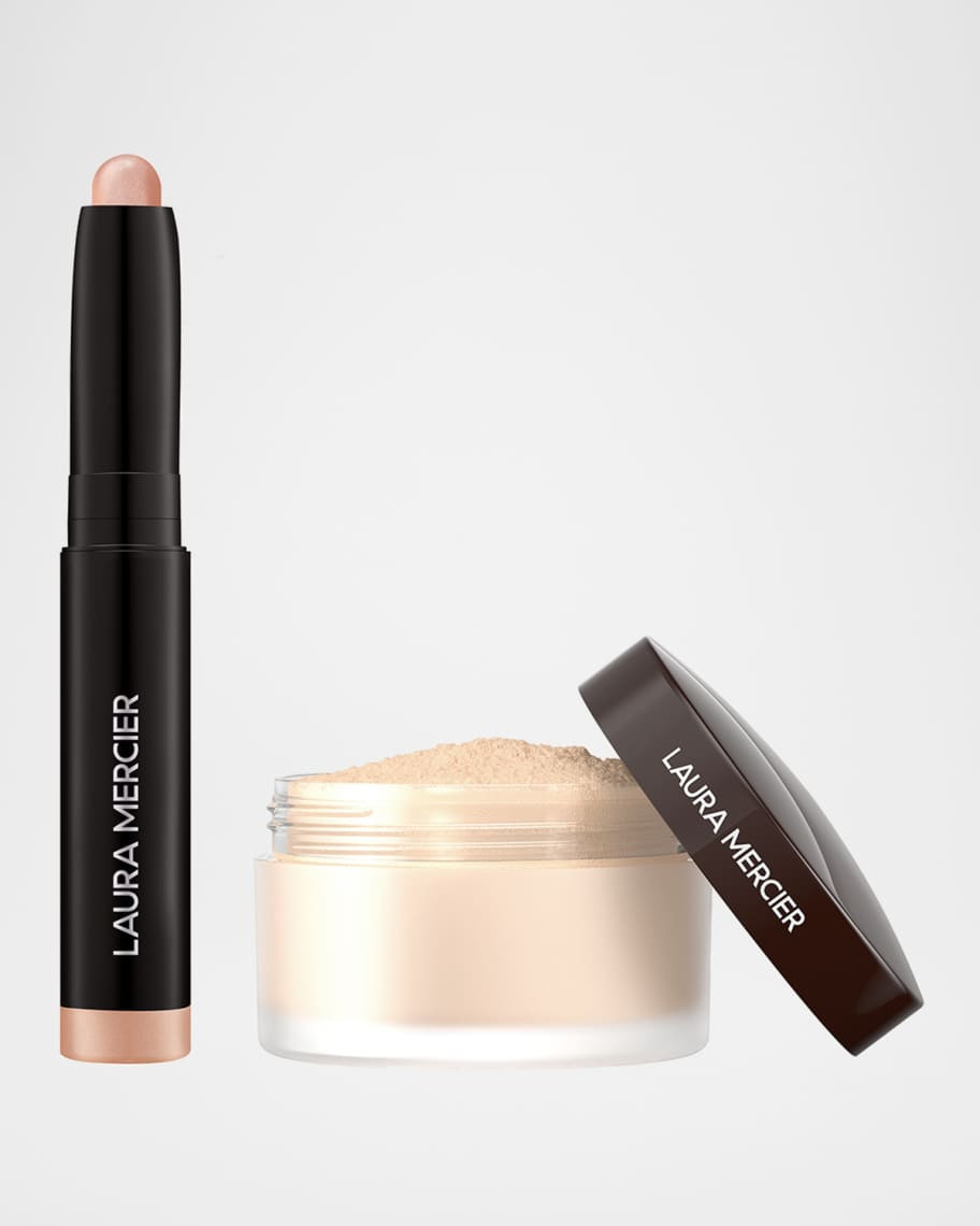 Laura Mercier Mini Artistry Icons Loose Powder and Eyeshadow Set | Neiman Marcus