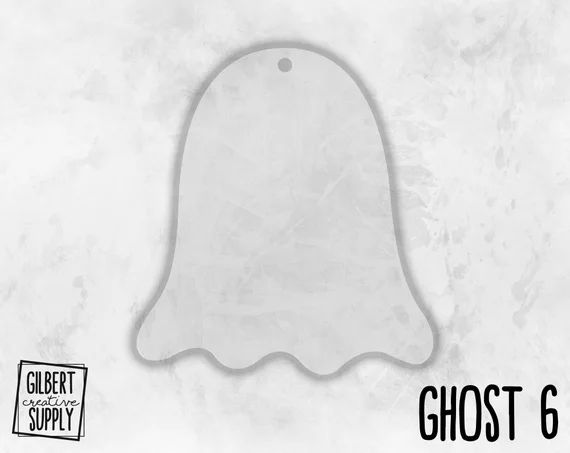 Ghost Acrylic Blank Halloween Blank Vinyl Blank Epoxy - Etsy | Etsy (US)