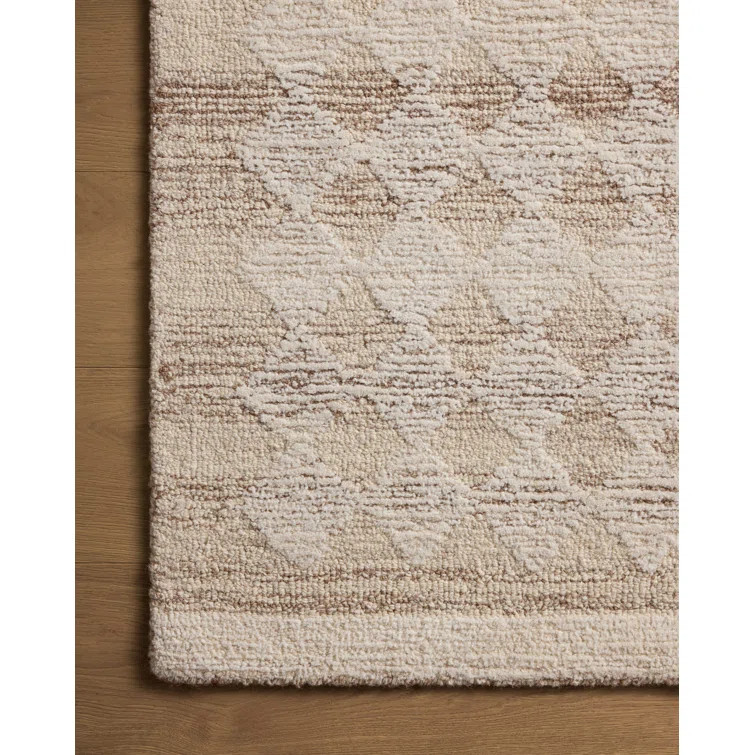 Magnolia Home by Joanna Gaines x Loloi Rae Natural / Ivory Area Rug | Wayfair North America