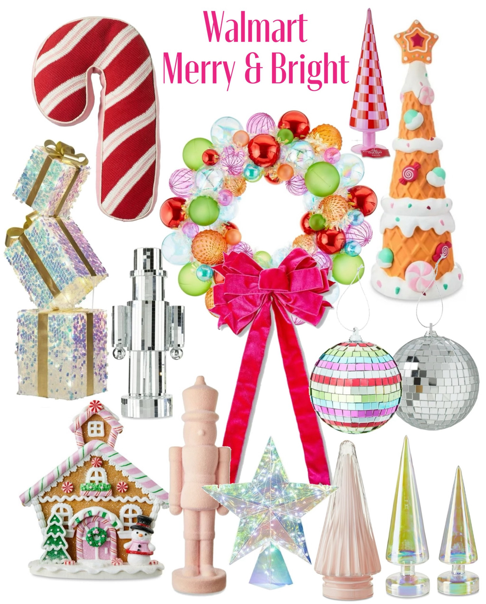 Walmart, merry and Bright Christmas collection