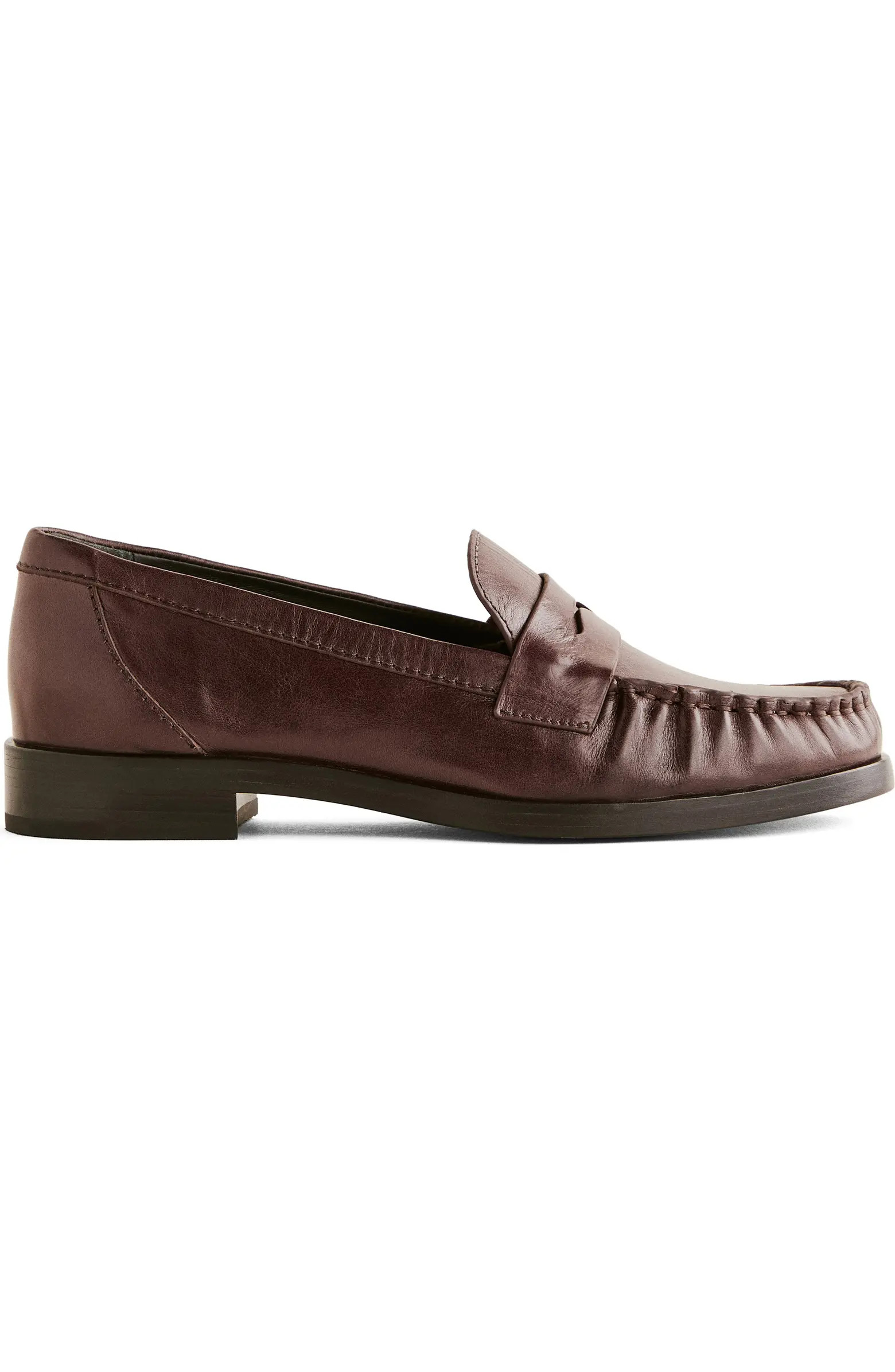 Ani Ruched Penny Loafer (Women) | Nordstrom