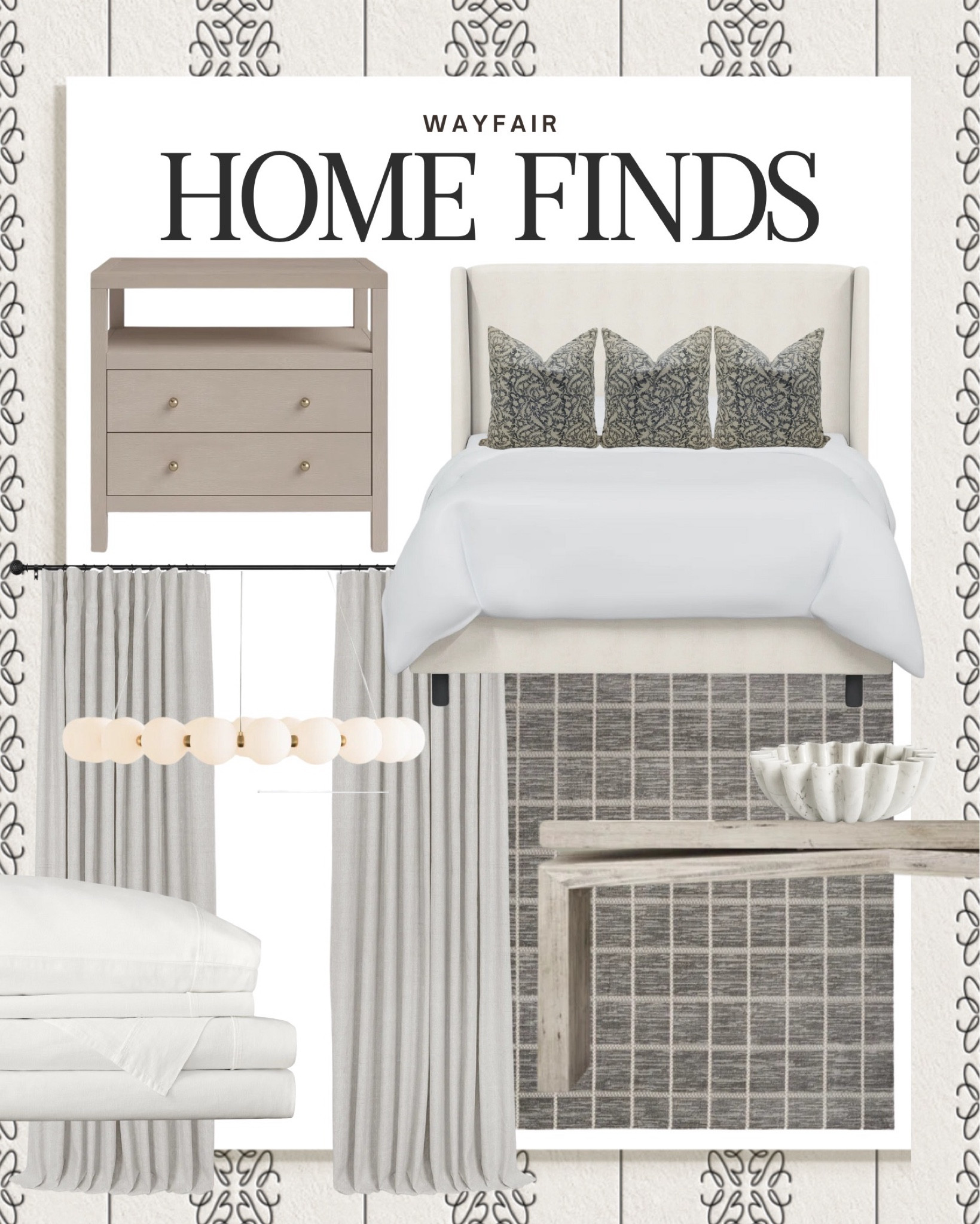 Bedroom Refresh with @Wayfair! Here are some of the most loved bedroom finds to be able to create a serene space you love! I always aim to have a calming space to be able to wind down, and love these neutral pieces to do just that. Wayfair has some great pieces to be able to elevate your space to help make it a room you love being in. Linked some more favorites, including some very affordable bedroom options! #ad #wayfair

#LTKHome #LTKStyleTip #LTKSaleAlert