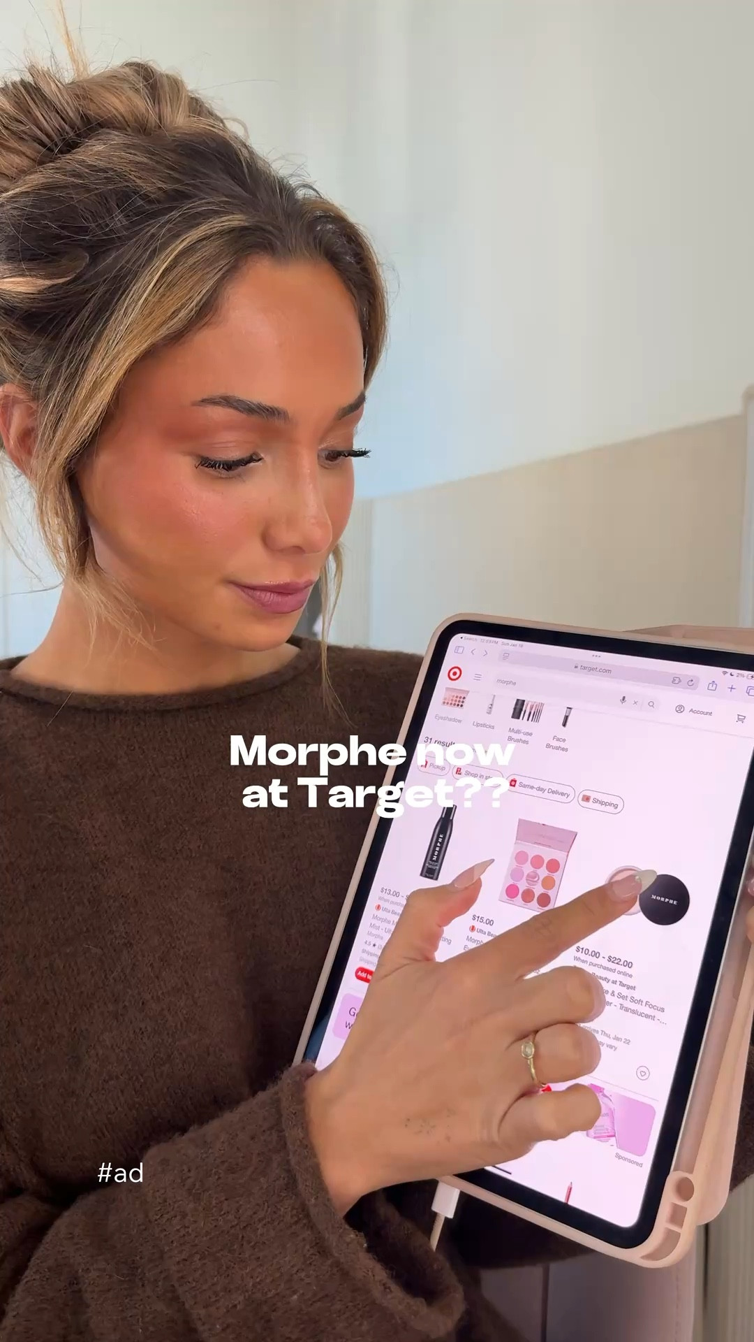  #ad Whether it’s a bold or everyday natural look, @morphebrushes has products for every style now at @target
#MorphePartner #MorpheTarget #Morphe #TargetPartner #Target