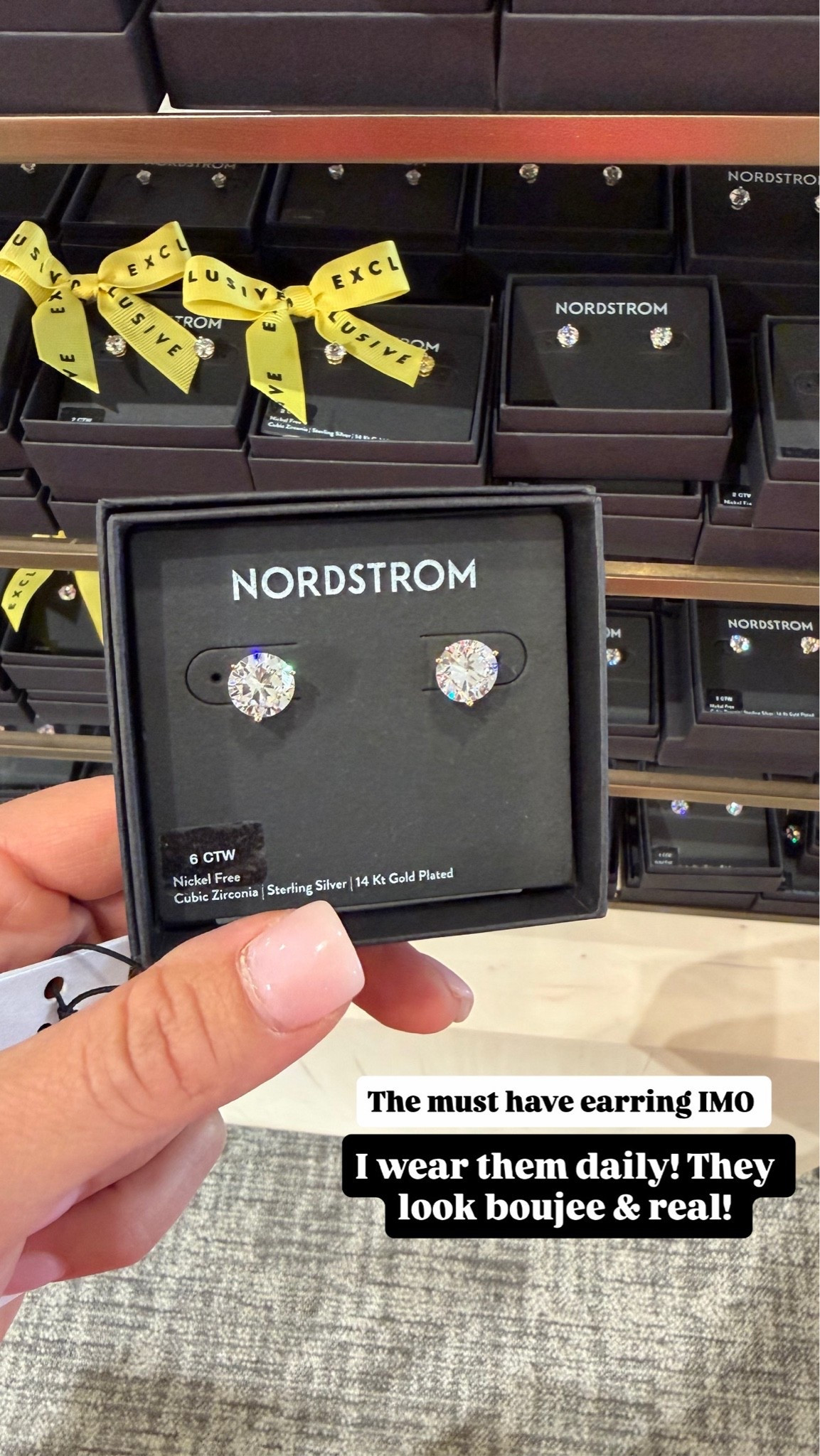 The must have earrings! I wear these daily! I’m wearing them today. They’re legit and look real wi the the way they pick up light!

#LTKmomlife #LTKootd #LTKSaleAlert
