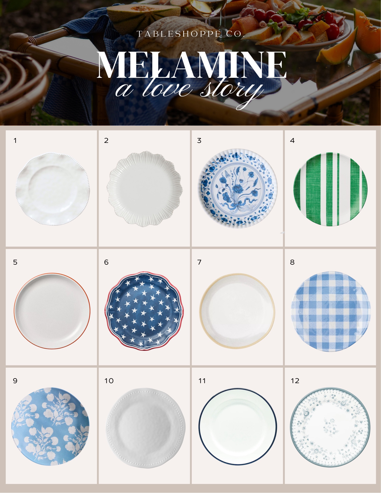 Explore our unbreakable love for melamine dinner plates with our top picks for summer! 

#LTKSeasonal #LTKHome