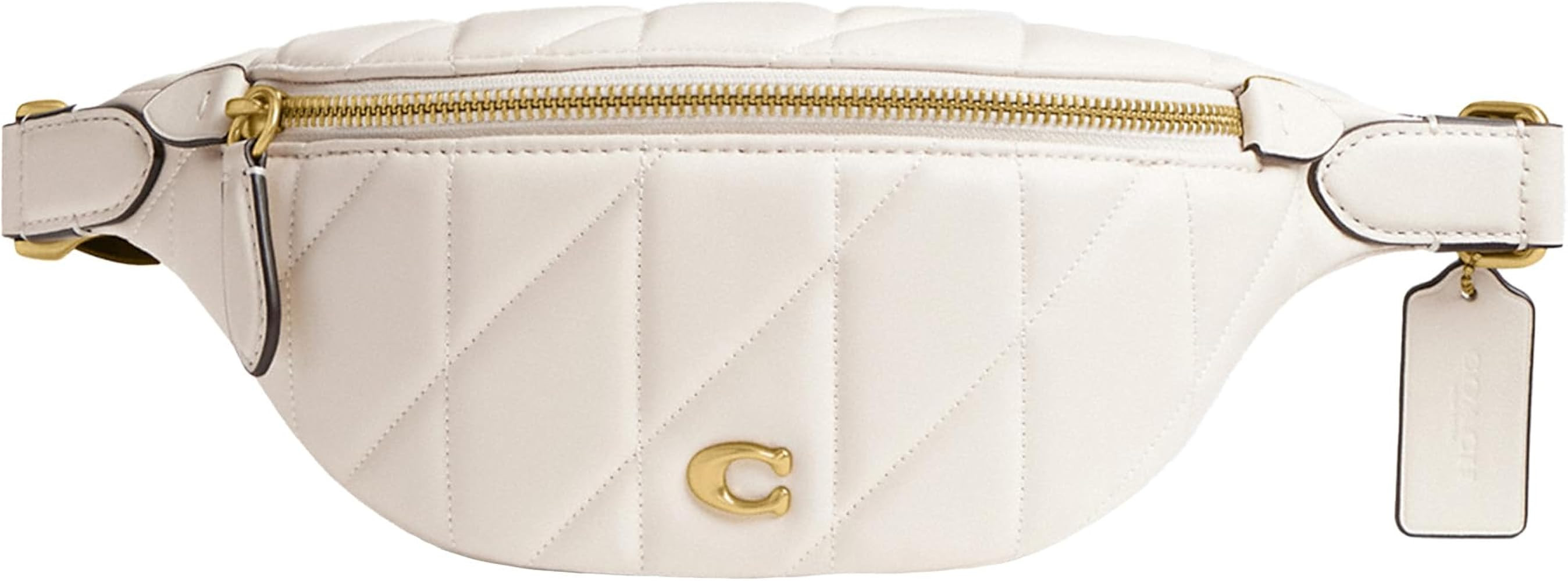 Coach Essential Belt Bag, Chalk | Amazon (US)
