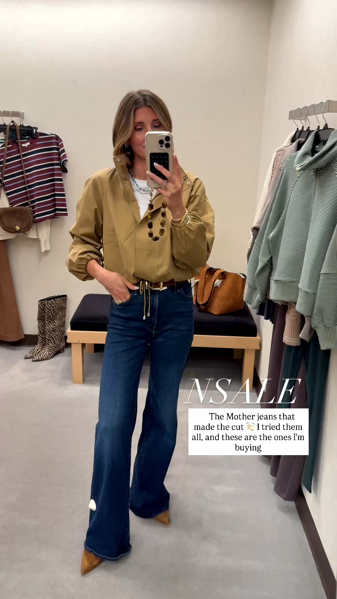 After a full fitting room session, these were the clear winners. Timeless, versatile, and easy to wear on repeat. #nsale

#LTKsale #LTKjeans