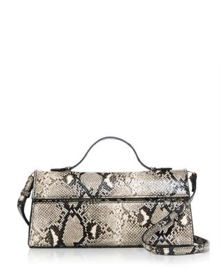 East West Medium Snake Embossed Faux Leather Crossbody Bag - Exclusive | Bloomingdale's (US)
