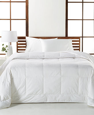 CLOSEOUT! Hotel Collection White Down Lightweight Comforter Collection, Created for Macy's | Macys (US)