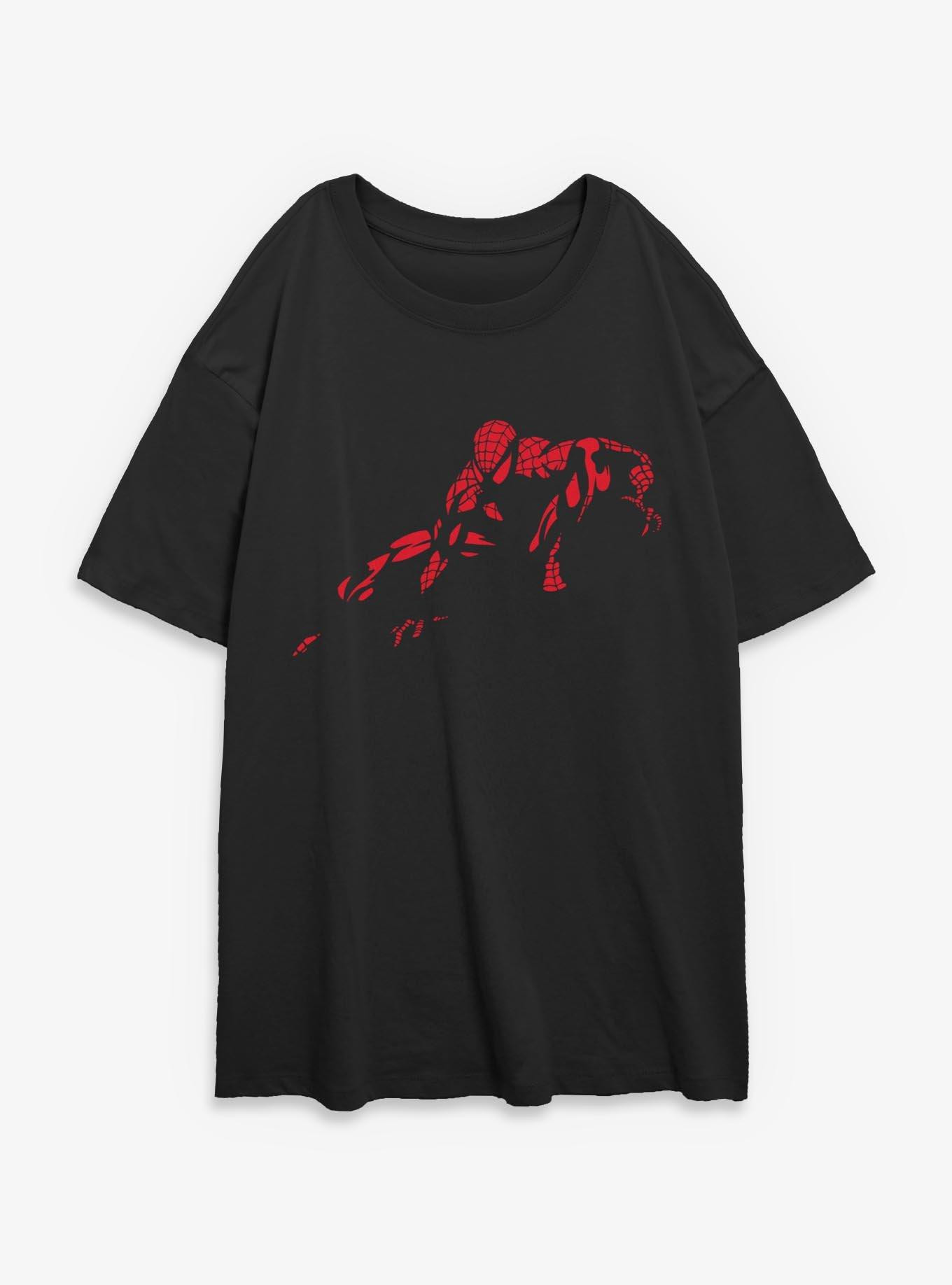 Marvel Spider-Man Vintage Spider Girls Oversized T-Shirt | Hot Topic