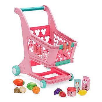 Disney Collection Minnie Mouse Shopping Cart Minnie Mouse Toy Playset | JCPenney