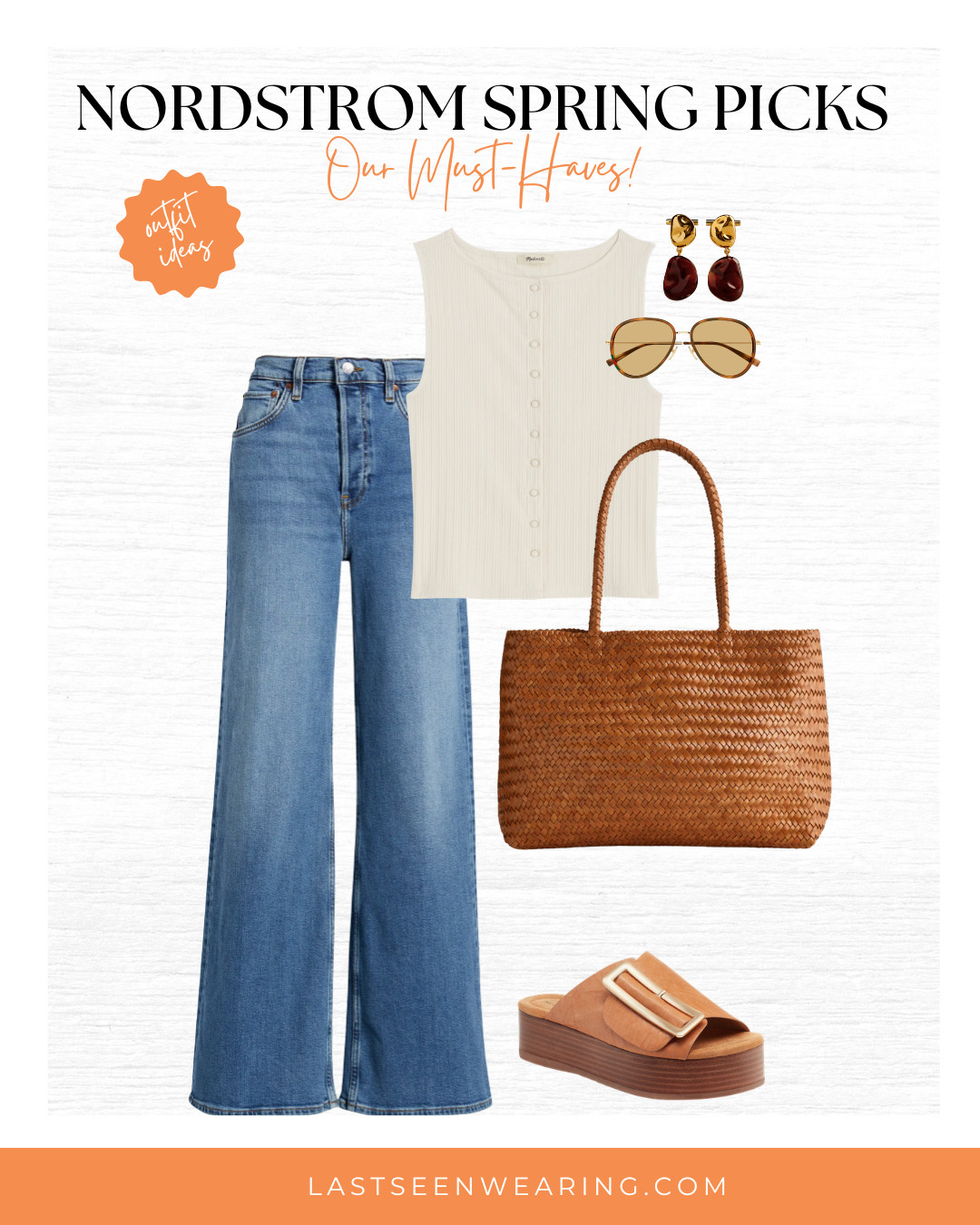 Some of our favorite spring fashion from Nordstrom! This top from Madewell is trending!  

 #LTKootd #LTKSeasonal #LTKOver40