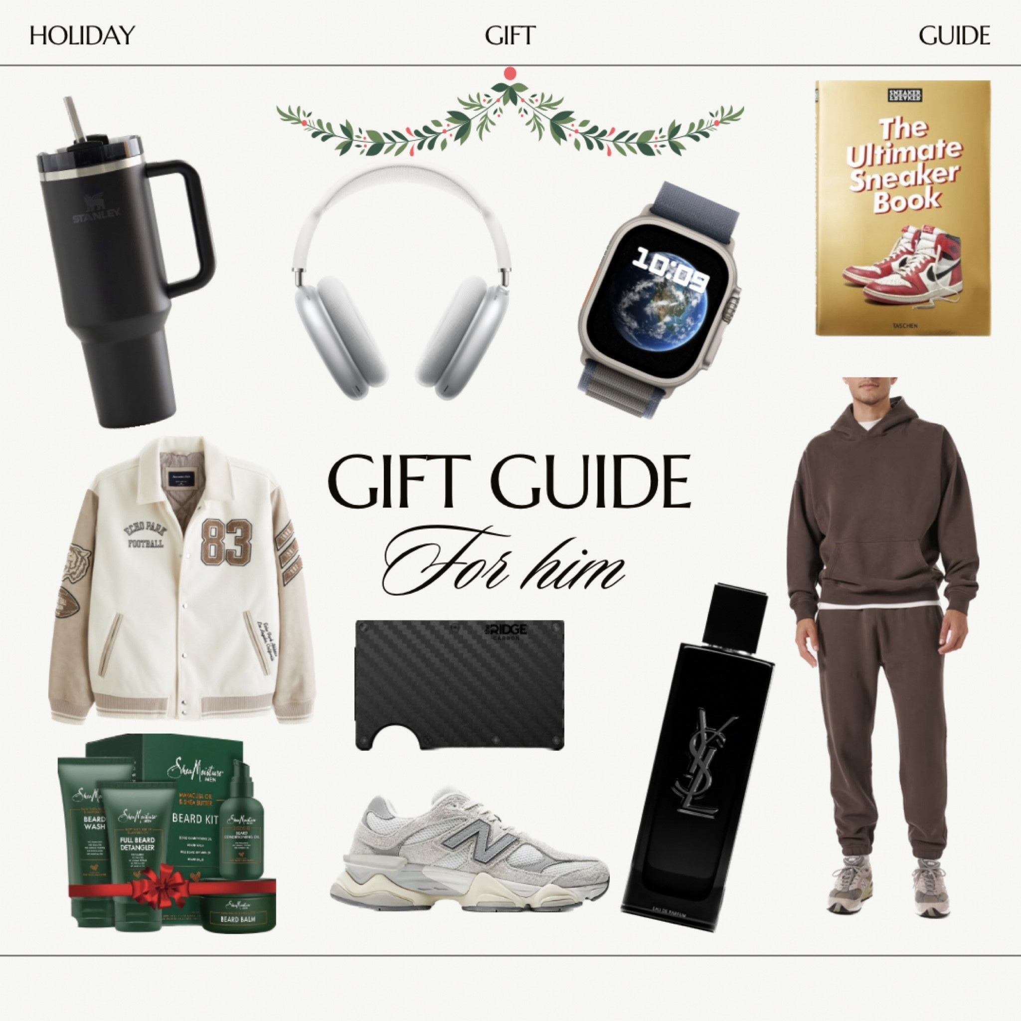 Gift guide for him 

#LTKCyberWeek #LTKHoliday #LTKGiftGuide