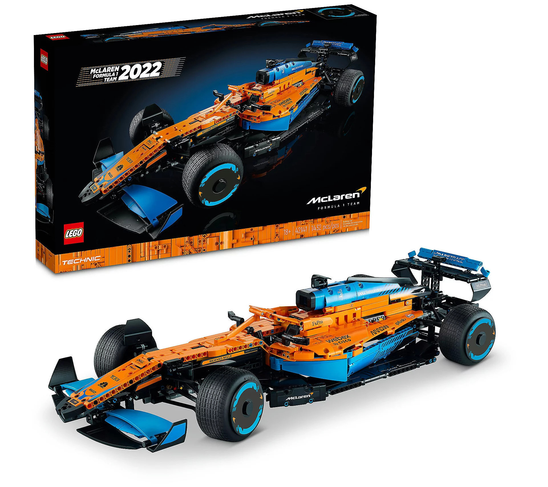 LEGO Technic McLaren Formula 1 Race Car 42141 M odel Build Kit | QVC