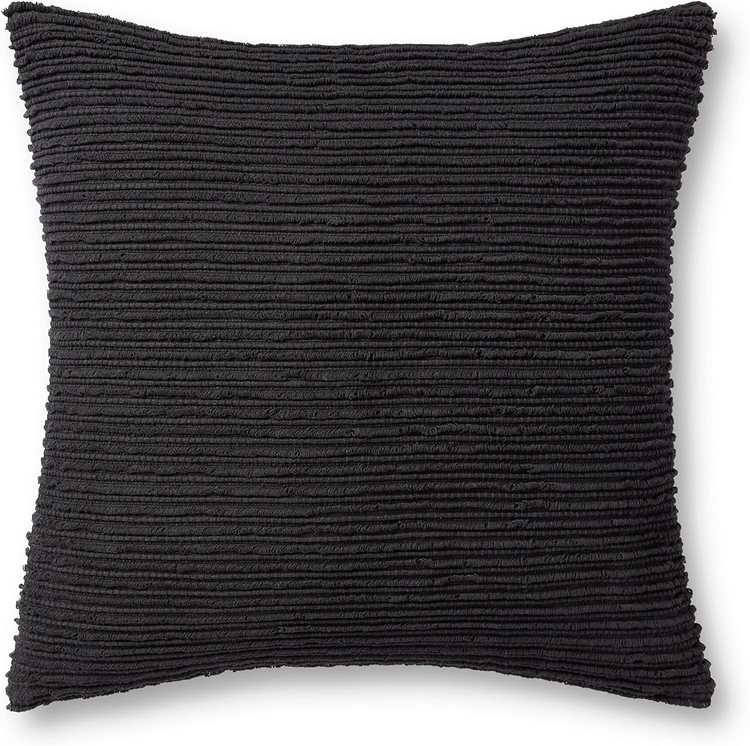 Loloi Jean Stoffer x Theodore Collection PJS0014 Black 22'' x 22'' Cover Only Pillow | Amazon (US)