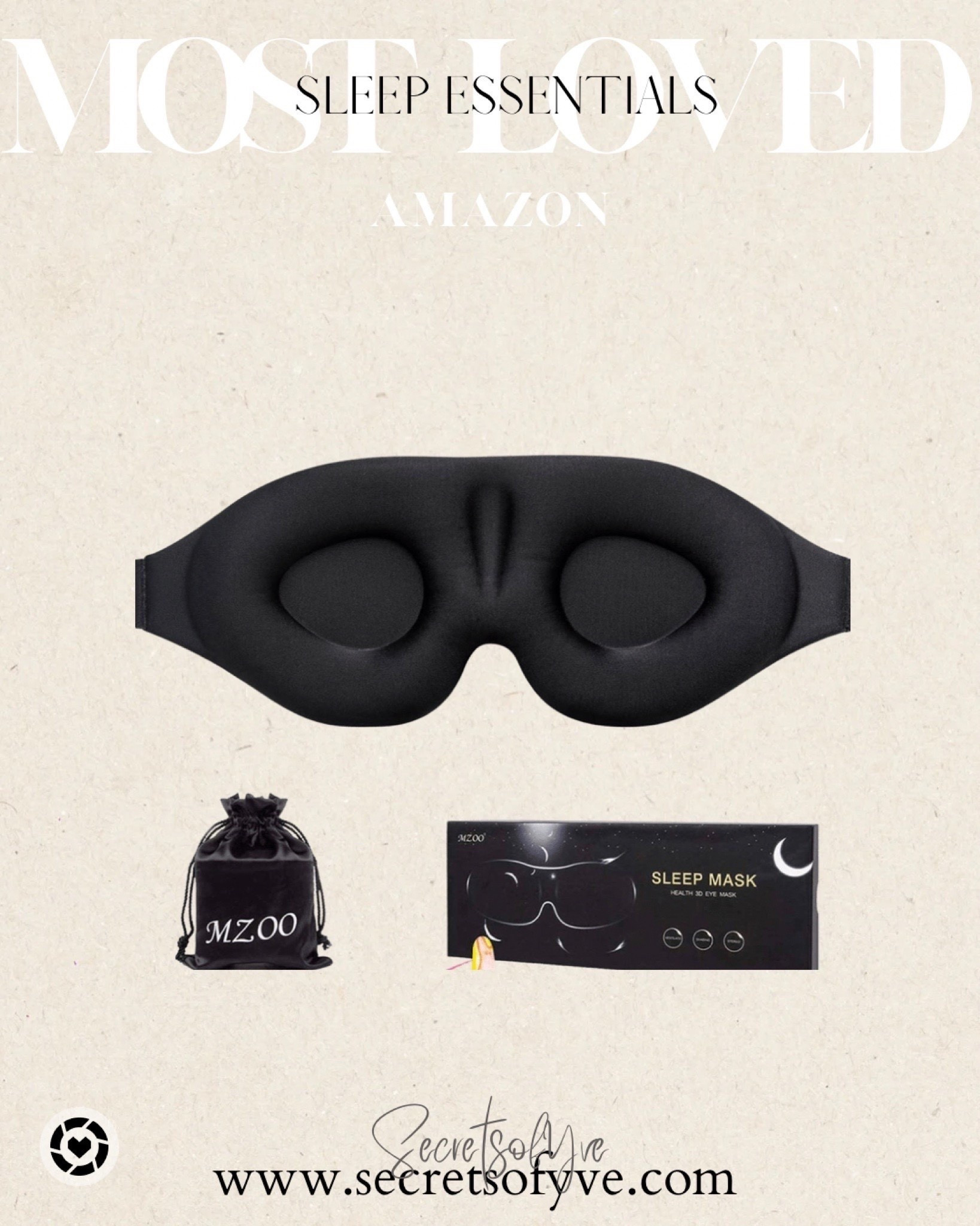 Secretsofyve: Get this bestseller sleep mask for yourself & loved ones as part of a self care gift box! 
#Secretsofyve #LTKfind #ltkgiftguide
Always humbled & thankful to have you here.. 
CEO: PATESI Global & PATESIfoundation.org
DM me on IG with any questions or leave a comment on any of my posts. #ltkvideo @secretsofyve : where beautiful meets practical, comfy meets style, affordable meets glam with a splash of splurge every now and then. I do LOVE a good sale and combining codes! #ltkstyletip #ltksalealert #ltkselfcare #ltku #ltkfindsunder100 #ltkfindsunder50 #ltkover40 #ltkplussize #ltkmidsize #ltkmens secretsofyve

#LTKmomlife #LTKTravel #LTKSeasonal