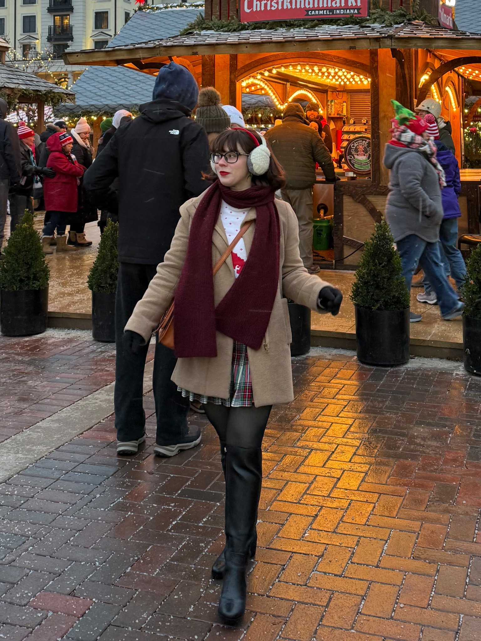 A lot to unpack here. OOTD 12.19.25

#LTKHoliday #LTKootd #LTKPetite