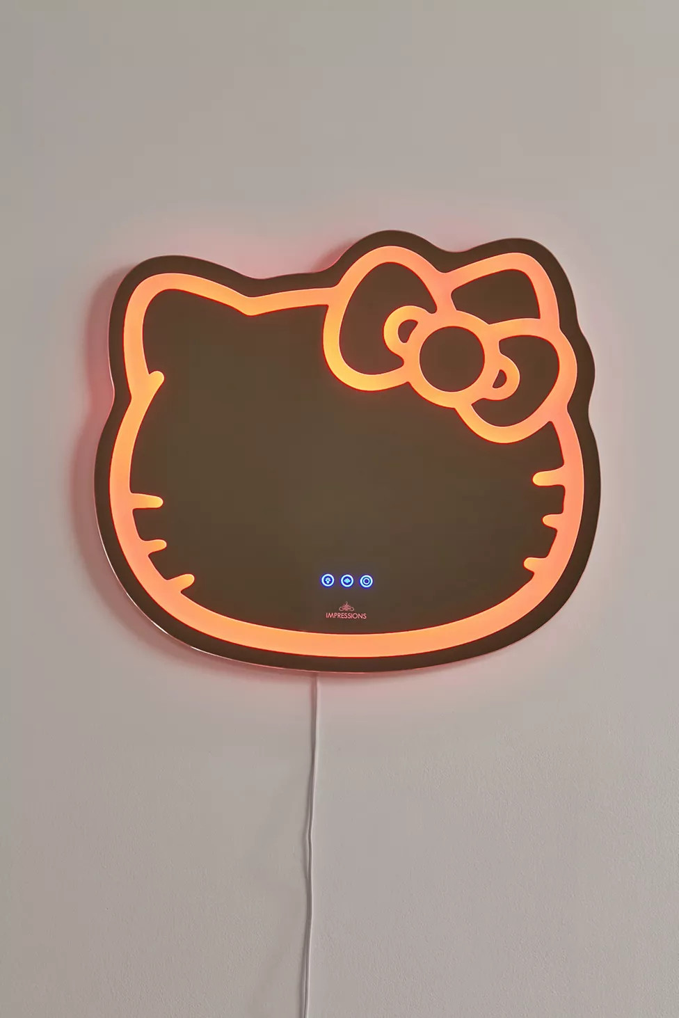 Impressions Vanity Co. Hello Kitty Smart LED Wall Mirror | Urban Outfitters (US and RoW)