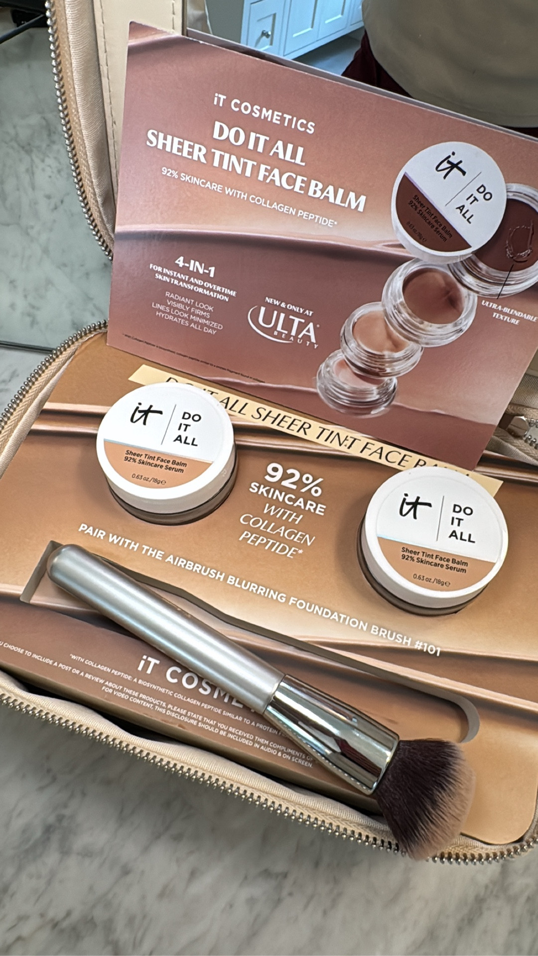 IT cosmetics 
Makeup over 40
Wearing shade 215 Light Warm

#LTKgrwm #LTKOver40 #LTKBeauty