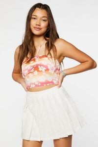 Pleated Linen Mini Skirt | Forever 21 | Forever 21 (US)