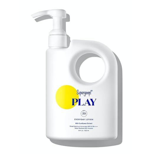Supergoop! PLAY Everyday Lotion, 18 oz - SPF 50 PA++++ Reef-Safe, Broad Spectrum, Body & Face Sun... | Amazon (US)