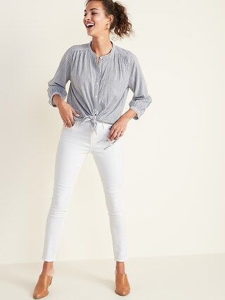 White Super Skinny Ankle Jeans for Women | Old Navy US