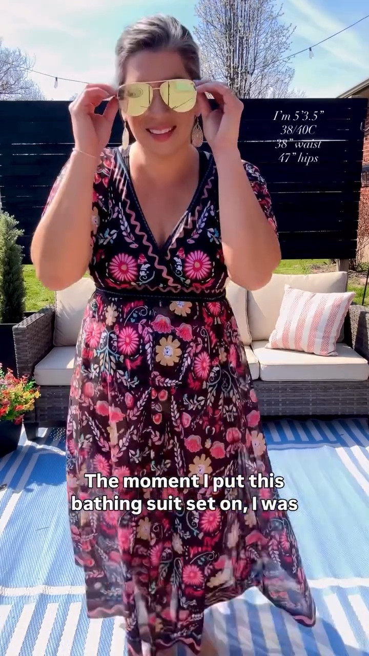 This set is gorgeous! 💕 perfect for cruises, pool partying, the resort or just cuz. 
Sizes 10-30 from @bloomchic

Follow @nicholebabinec for more mid- plus size style inspiration 

#bloomchic #plussizefashion #swimwearfashion ar

#LTKSwim #LTKPlusSize #LTKPetite